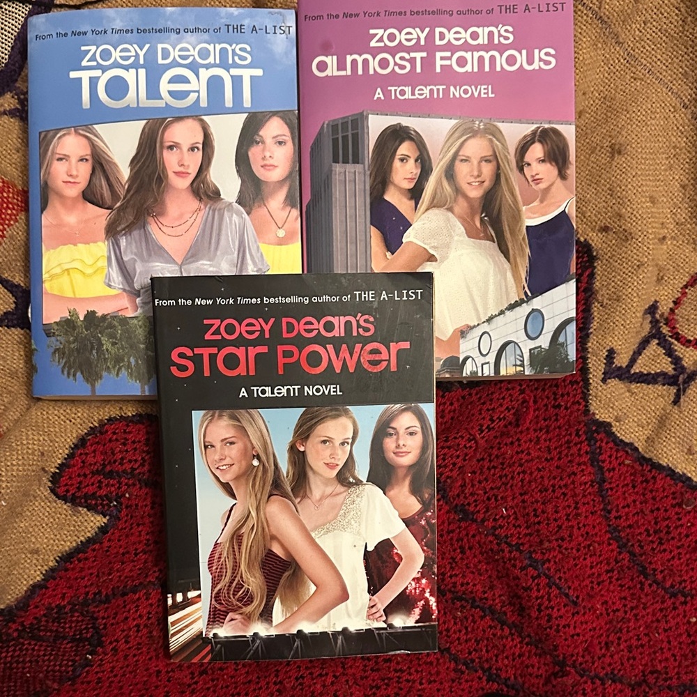Zoey Dean's Talent Novel Set